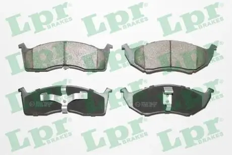 Гальмівні колодки дискові LPR 05P629