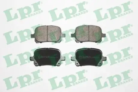 Тормозные колодки дисковые LPR 05P712