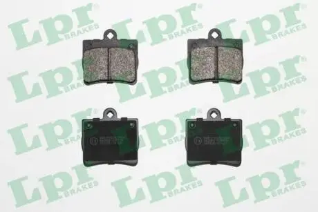 Гальмівні колодки дискові LPR 05P725