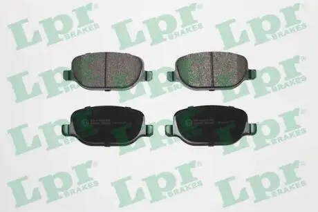 Гальмівні колодки дискові LPR 05P855 (фото 1)