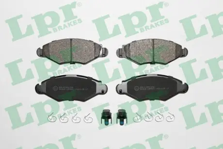 Тормозные колодки дисковые LPR 05P903