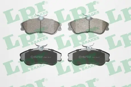 Тормозные колодки дисковые LPR 05P950