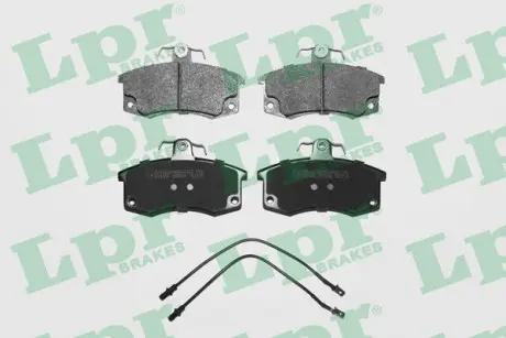 Тормозные колодки дисковые LPR 05P988