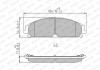 Тормозные колодки дисковые FDB4078