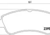 Тормозные колодки дисковые BREMBO P61066 (фото 1)