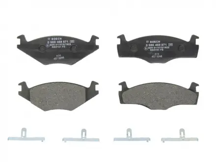 Тормозные колодки дисковые BOSCH 0986468871