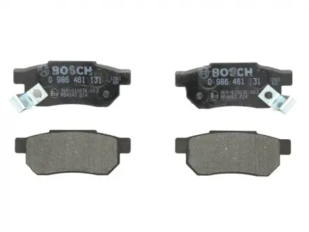 Тормозные колодки дисковые BOSCH 0986461131