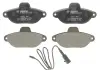 Тормозные колодки дисковые BOSCH 0986424379 (фото 2)