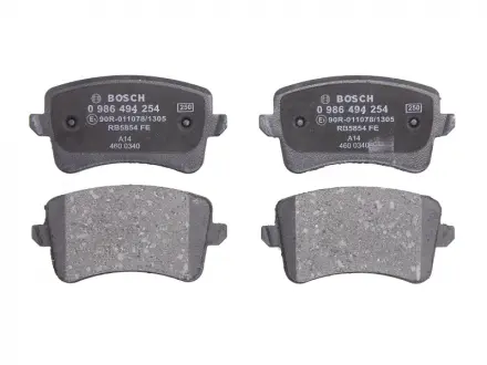 Тормозные колодки дисковые BOSCH 0986494254