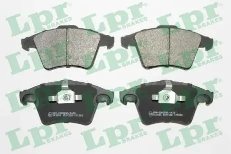 Тормозные колодки дисковые LPR 05P1526