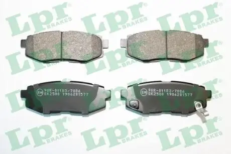 Гальмівні колодки дискові LPR 05P1577