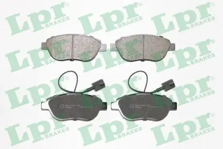 Тормозные колодки дисковые LPR 05P1657