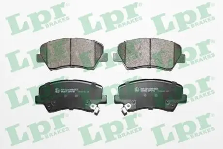 Тормозные колодки дисковые LPR 05P1753
