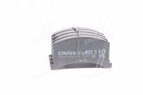 Тормозные колодки дисковые DAFMI / INTELLI D110SM