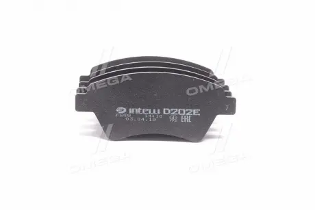 Тормозные колодки дисковые DAFMI / INTELLI D202E