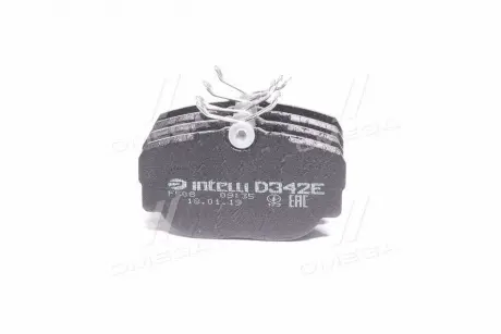Тормозные колодки дисковые DAFMI / INTELLI D342E
