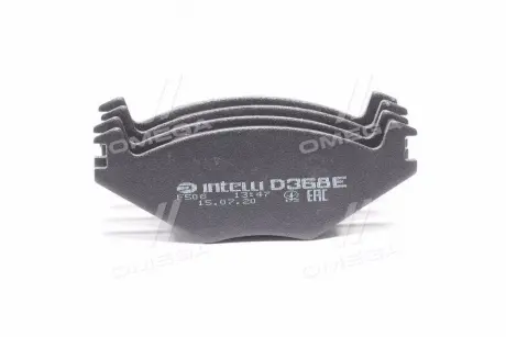 Тормозные колодки дисковые DAFMI / INTELLI D368E
