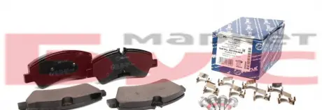 Гальмівні колодки дискові MEYLE 025 256 0418