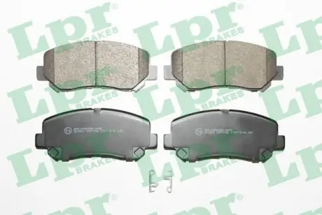 Тормозные колодки дисковые LPR 05P1748