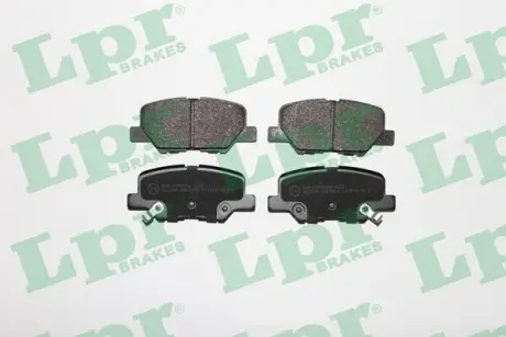 Тормозные колодки дисковые LPR 05P1802