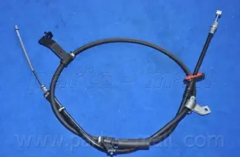 Трос ручного тормоза левый PARTS-MALL PTA-521