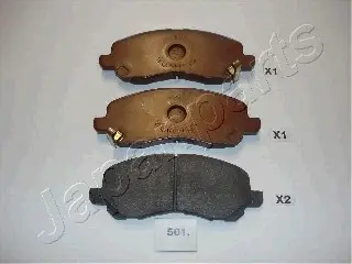 Тормозные колодки дисковые JAPANPARTS PA-501AF