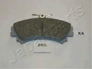 Тормозные колодки дисковые JAPANPARTS PA-593AF