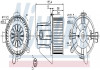Вентилятор отопителя NISSENS 87090 (фото 6)