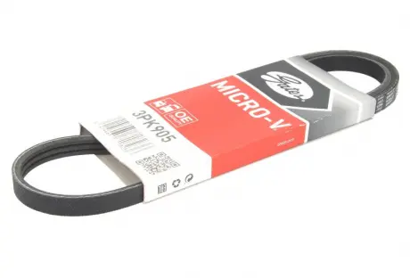 Ремень поликлиновой Gates 3PK905