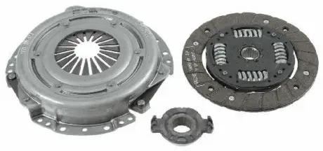 Комплект сцепления (3 in 1 kit) CITROEN / PEUGEOT Saxo / Xsara / 106/206/306 "1,0-1,4" 86-09 SACHS 3000836701