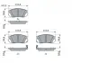 Колодки тормозные дисковые BOSCH 0986494279 (фото 8)
