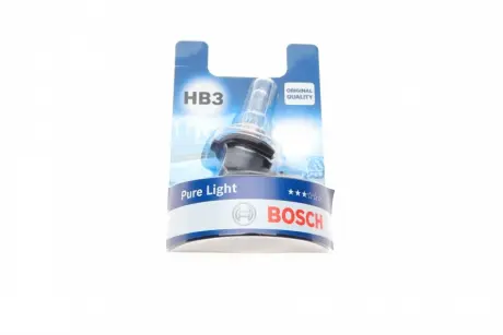 Автолампа Pure Light HB3 P20d BOSCH 1987301062