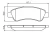 Тормозные колодки диск. FIAT / CITROEN / PEUGEOT Ducato / Jumer / Boxer \ '\' R \ '\' 06 >> PR2 0986495254