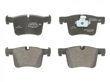 Колодки тормозные дисковые BOSCH 0986494487