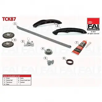 Комплект цепи ГРМ FAI TCK87