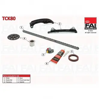 Комплект цепи ГРМ FAI TCK80