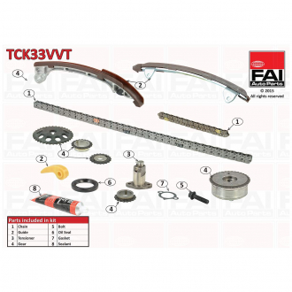 Комплект цепи ГРМ FAI TCK33VVT