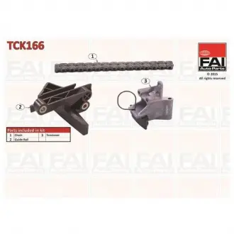 Комплект ланцюга ГРМ FAI TCK166