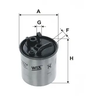 Фільтр палив. MB SPRINTER, VITO / PP841 / 3 (WIX-Filtron) WIX FILTERS WF8274