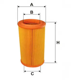 Фильтр воздушный PEUGEOT / AR314 / 1 (WIX-Filtron) WIX FILTERS WA6565