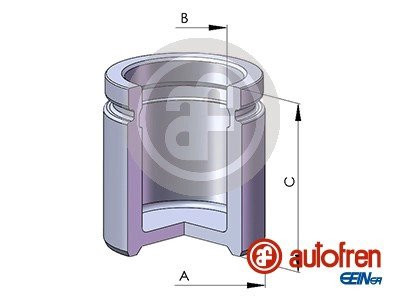 Поршень тормозного суппорта T4 / BMW 3/5/7/8 / X3 / X5 1.6TD / 1.9 / 2.1i / 3.0 / 3.2i AUTOFREN D02570 (фото 1)