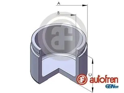 Поршенек тормозного суппорта перед Land Cruiser / Pajero 3.7-3.8 i / TD / DI-I 95- AUTOFREN D02595