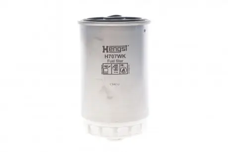 Фільтр паливний HYUNDAI ACCENT III 1.5 CRDi 06- (HENGST) HENGST FILTER H707WK