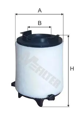Фильтр воздушный M-FILTER A886/1 (фото 1)
