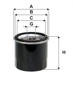 Фильтр масляный двигателя CHEVROLET / OP564 / 1 (WIX-Filtron) WIX FILTERS WL7491