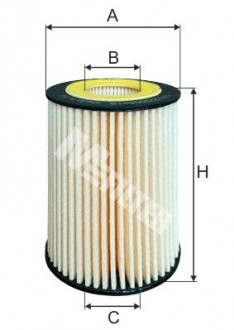 Фильтр масляный двигателя MERCEDES M-FILTER TE601