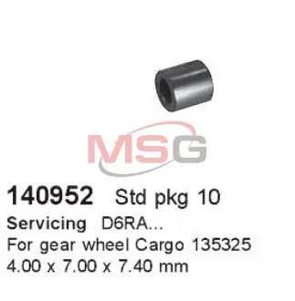 Втулка подшипника стартера CARGO 140952