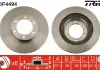 Диск гальмівний TOYOTA LAND CRUISER передн., Вент. (Пр-во TRW) DF4494