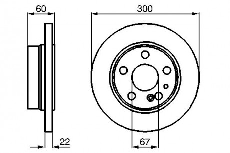 Тормозной диск MB W140 W220 R BOSCH 0986478566