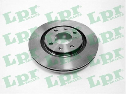 Тормозной диск передний PSA 266x20.5x4 LPR C1141V (фото 1)
